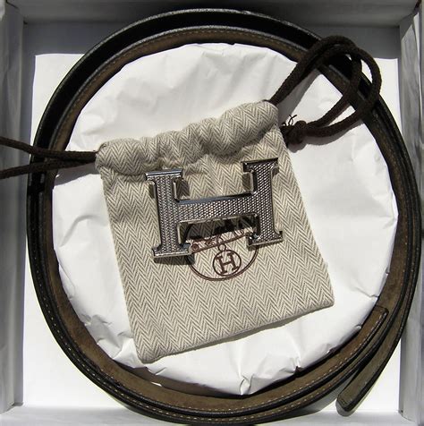 hermes belt used